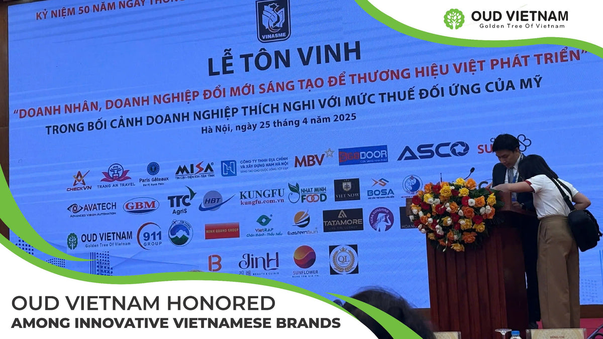 OUD VIETNAM HONORED AMONG INNOVATIVE VIETNAMESE BRANDS