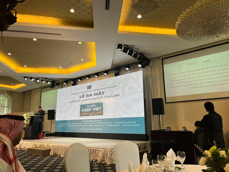 Oud Vietnam participates in the celebration of International Arabic Language Day Celebration and introduces the first Arabic-Vietnamese dictionary.