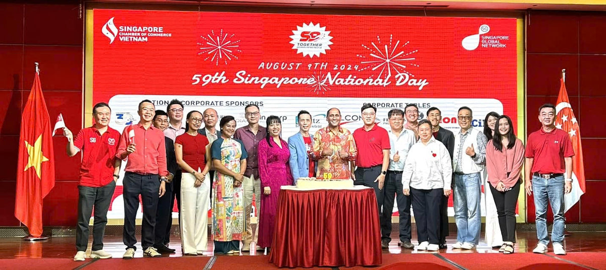 Oud Vietnam take part in Celebrating Singapore’s 59th National Day