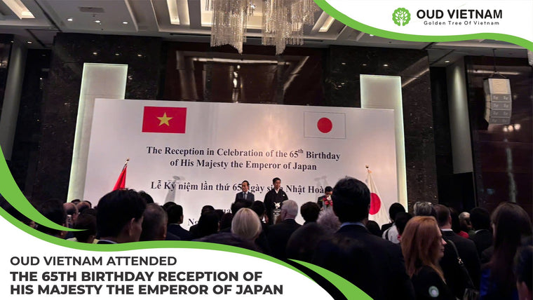 Oud Vietnam attended the Reception Celebrating the 65th Birthday of His Majesty the Emperor of Japan
