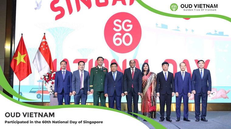 Oud Vietnam Participated in the 60th National Day of Singapore