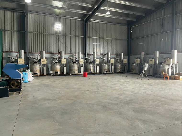 Steam Distillation of Essential Oil at Oud Vietnam