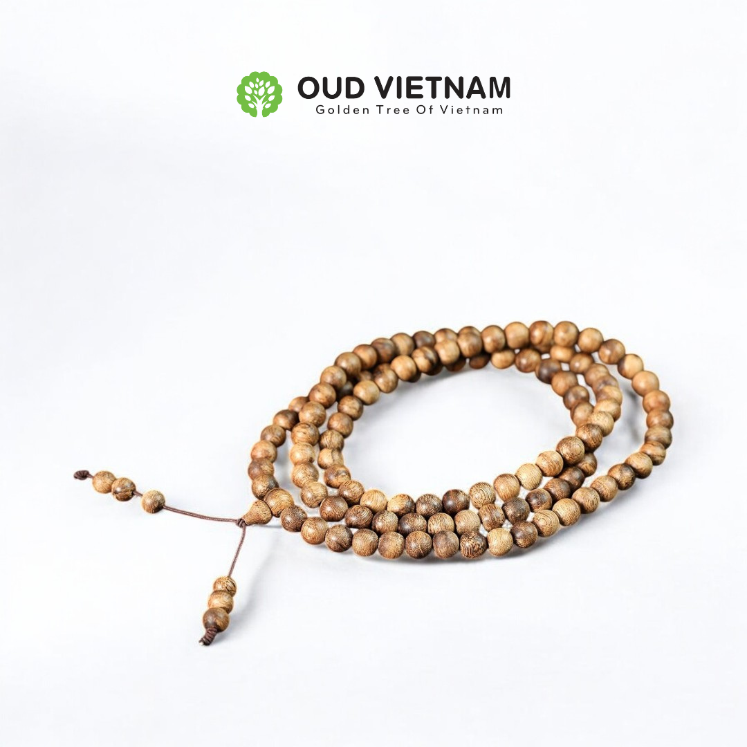 Superior Natural VietNam Oud Bracelet 8mm108 Beads – NOB8108 (PCS)