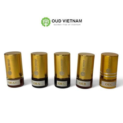 Combine Trial 1 – 5 Types Oud Wood Essential Oil – CBEOT1 (Package) image 1