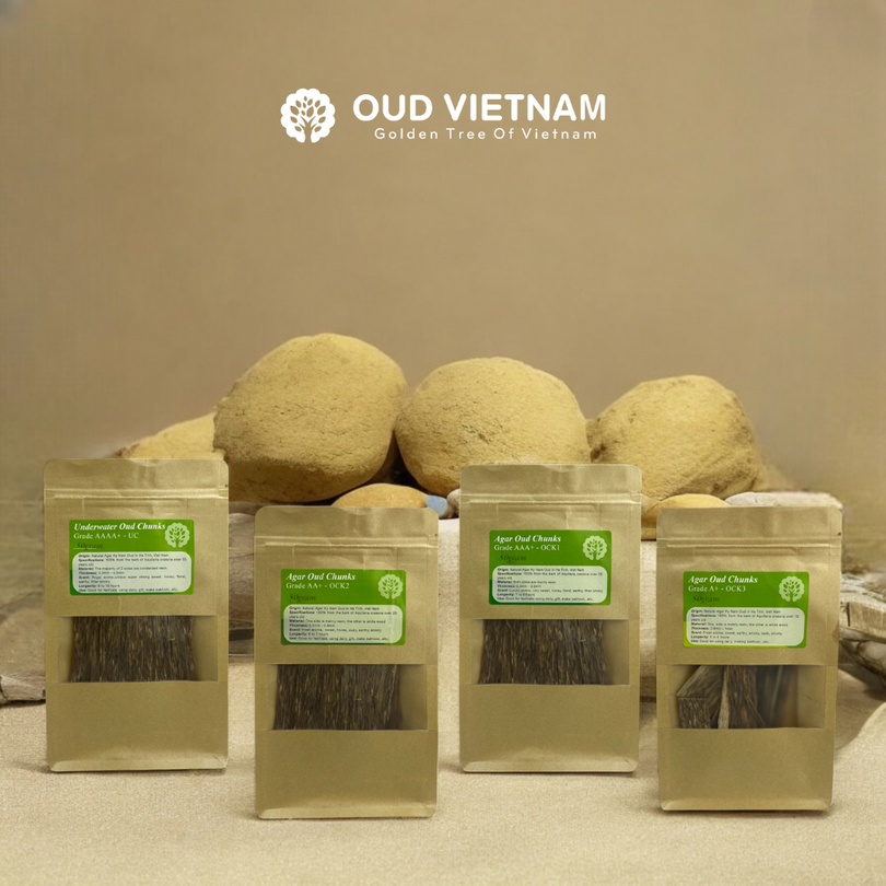 [COMBINE Trial 7 ] 4 Types Oud Chunk Super Special Grade AAA+ – CBT7 (Package)