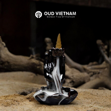 Lotus Palm Backflow Incense Burner (PCS) image 2