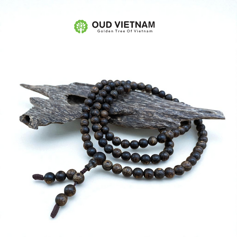 Superior Underwater VietNam Oud Bracelet 6mm 108 Beads – UOB6108 (PCS)