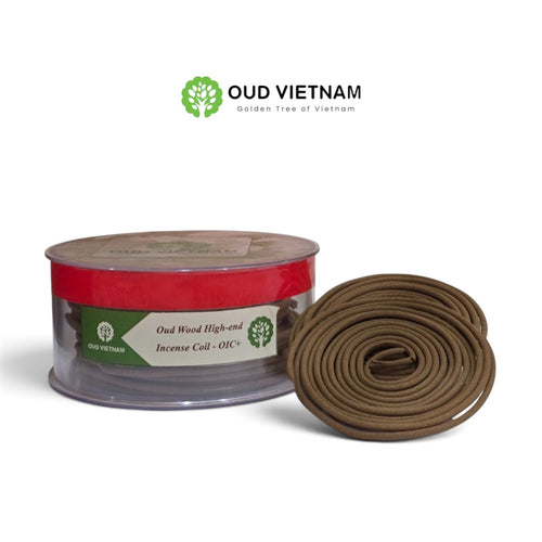 Oud Wood High-end Incense Coil – OIC+ (80gr) image 1