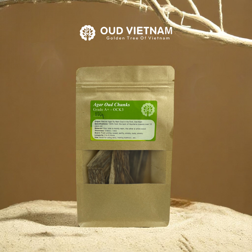Oud Chunks Grade A+ 1mm – OCK3 (100g) image 2