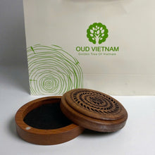Circle Wooden burning High-end Incense Coil Burner – WCB (PCS) image 3